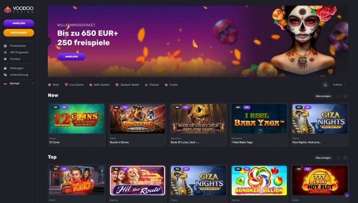Voodoo Casino Deutschland – Das neue Spielerlebnis für deutsche Nutzer